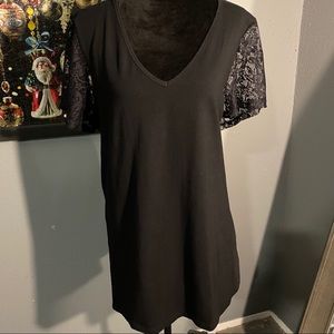 Torrid lace sleeve top